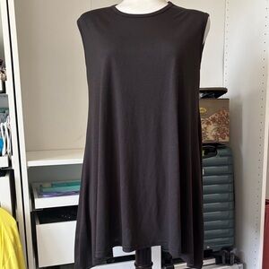 U-Knit Dresses dark brown Midi Dress